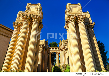 Palace of Fine Arts in San Francisco - California, United States Palace of Fine Arts in San Francisco - California, United States 115832628