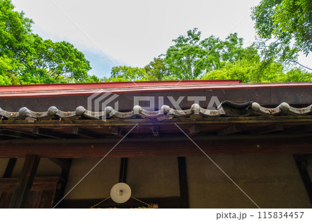 農家の屋根 115834457