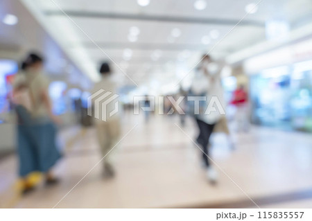 繁華街の背景ぼかし 繁華街の背景ぼかし 115835557