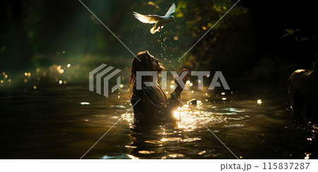 Epiphany abstract concept Epiphany abstract concept 115837287