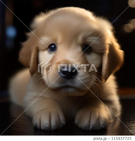 Golden Retriever, friendly, gentle, family dog, retriever, loyal, golden coat, medium to large size, intelligent, hunting dog, affectionate 115837725