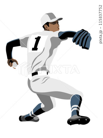 高校野球「ピッチャー」 高校野球「ピッチャー」 115837752
