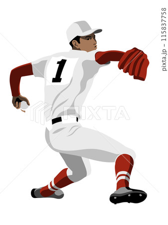 高校野球「ピッチャー」 115837758