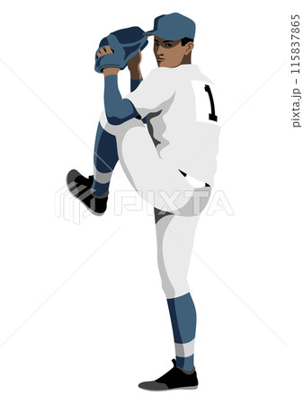 高校野球「ピッチャー」 115837865