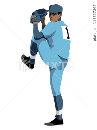 高校野球「ピッチャー」 高校野球「ピッチャー」 115837867