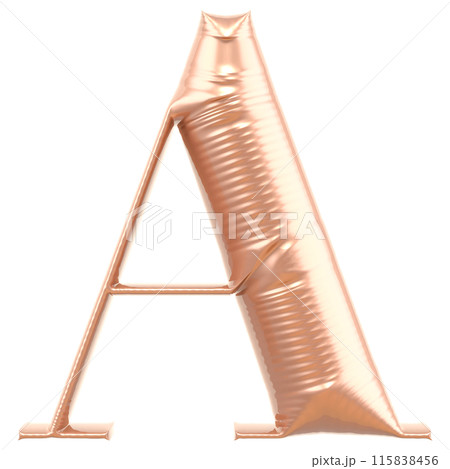 number colorful balloons isolated on white number colorful balloons isolated on white 115838456