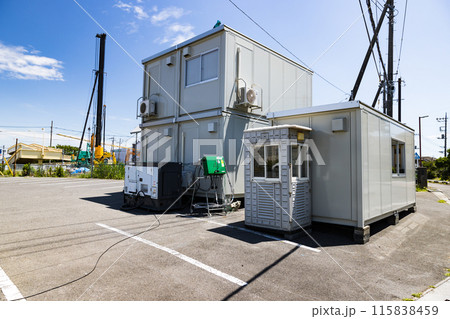 建設現場事務所ユニットハウス 115838459