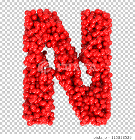 number colorful balloons isolated on white 115838529