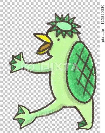Kappa 蠟筆插圖 Kappa 蠟筆插圖 115839330