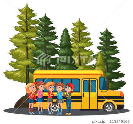 Children on a School Trip Children on a School Trip 115840162