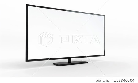 真っ白なモニター 真っ白なモニター 115840304