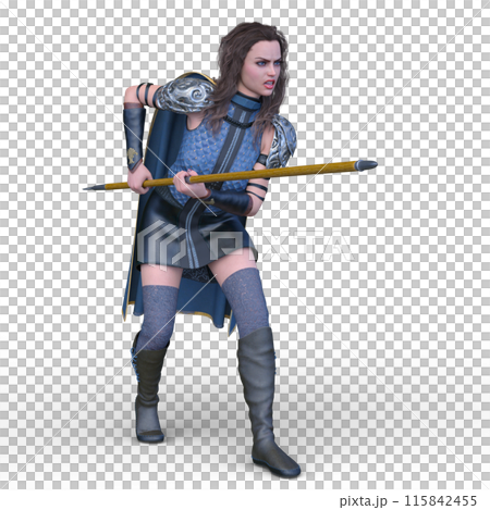 Female knight 115842455