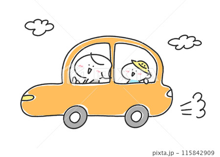 車で送迎をする母親 保育園 幼稚園 送り迎え 車で送迎をする母親 保育園 幼稚園 送り迎え 115842909