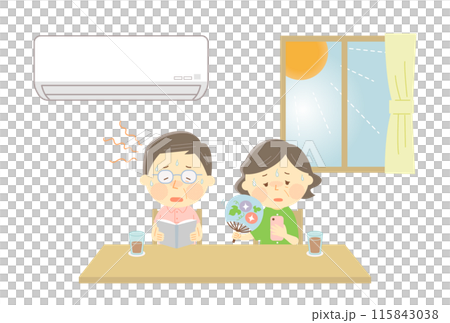 酷熱天老人不開冷氣忍受 115843038