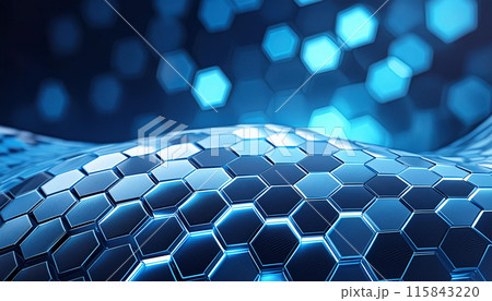 テクノロジー 未来的なイメージ 波打つ テクノロジー 未来的なイメージ 波打つ 115843220