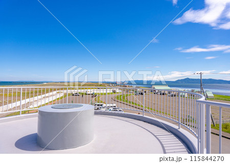 網走国定公園 サロマ湖 龍宮台展望公園 網走国定公園 サロマ湖 龍宮台展望公園 115844270