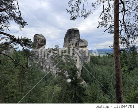Rocks for climbing Hruba Skala in Czechia 115844701