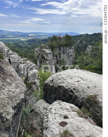 Rocks for climbing Hruba Skala in Czechia 115844702