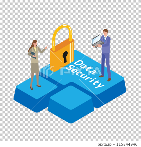 Data security image illustration Data security image illustration 115844946