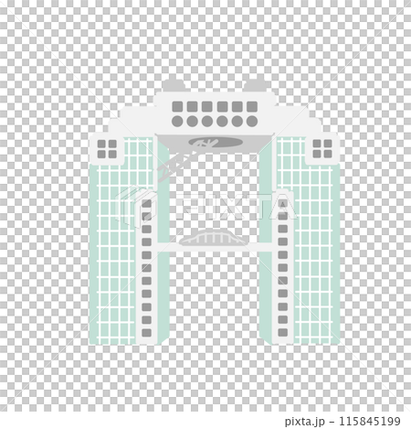 大阪 建物 観光 イラスト 大阪 建物 観光 イラスト 115845199