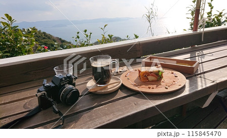 海が見えるカフェ 「kiranah」ケーキセット 海が見えるカフェ 「kiranah」ケーキセット 115845470