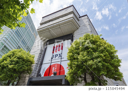 日本橋兜町 日本証券取引所の外観 115845494