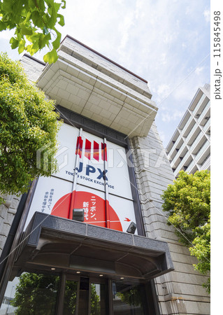 日本橋兜町 日本証券取引所の外観 日本橋兜町 日本証券取引所の外観 115845498