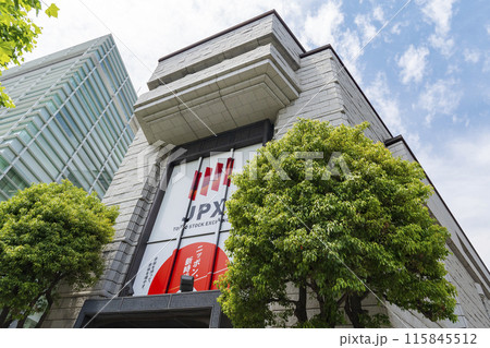 日本橋兜町 日本証券取引所の外観 日本橋兜町 日本証券取引所の外観 115845512