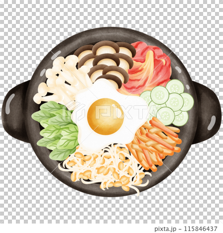 Delicious Korean food Delicious Korean food 115846437