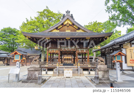 京都御所西 護王神社 拝殿 京都御所西 護王神社 拝殿 115846506