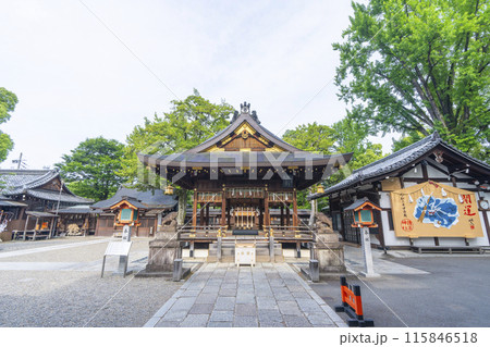 京都御所西 護王神社 拝殿 京都御所西 護王神社 拝殿 115846518