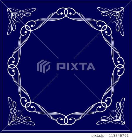 エレガントなフレームセット エレガントなフレームセット 115846791
