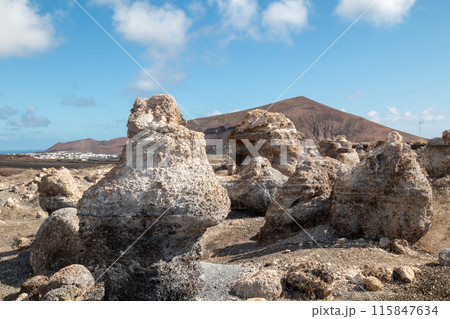 Rock formations park, Antigua Rofera, Lanzarote, Spain 115847634