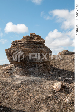 Rock formations park, Antigua Rofera, Lanzarote, Spain 115847638