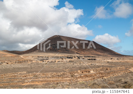 Rock formations park, Antigua Rofera, Lanzarote, Spain 115847641