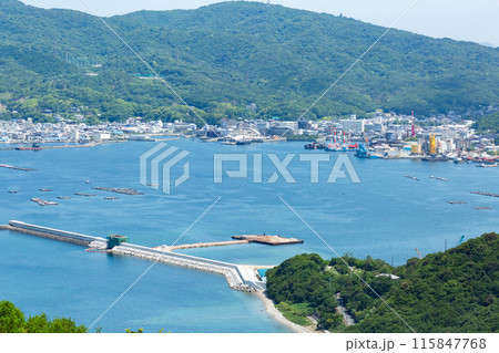淡路島・福良湾の風景 淡路島・福良湾の風景 115847768