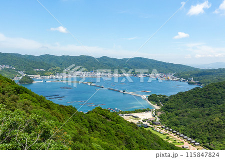 淡路島・福良湾の風景 115847824