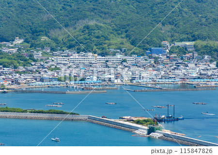 淡路島・福良湾の風景 淡路島・福良湾の風景 115847826