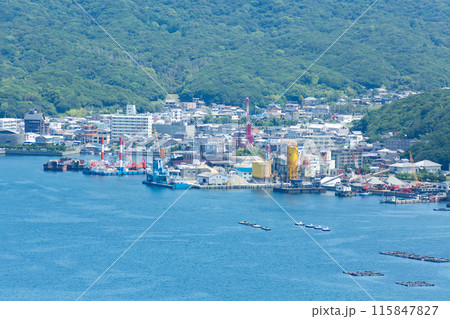 淡路島・福良湾の風景 淡路島・福良湾の風景 115847827