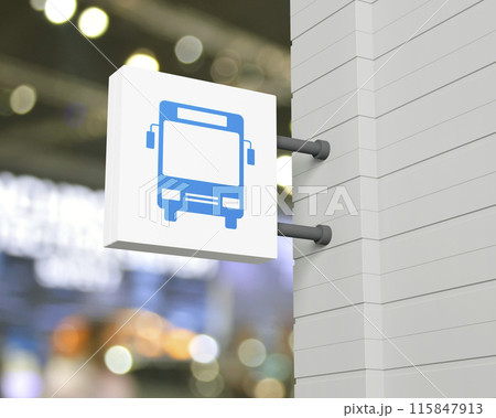 Business transportation service concept, 3D rendering 115847913