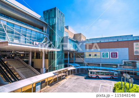 日本の横浜都市景観　たまプラーザ駅などを望む＝令和6年6月11日 115848146