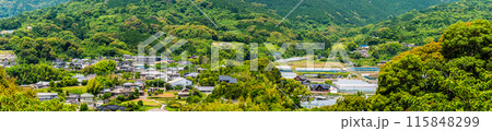 新緑の琴海中央公園 パノラマ 【長崎市】 新緑の琴海中央公園 パノラマ 【長崎市】 115848299