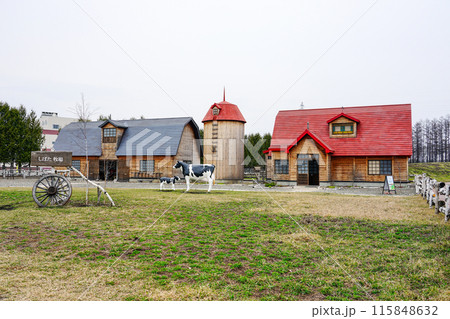 連続テレビ小説の舞台 しばた牧場（北海道音更町） 115848632