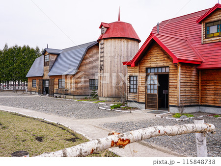 連続テレビ小説の舞台 しばた牧場（北海道音更町） 115848738