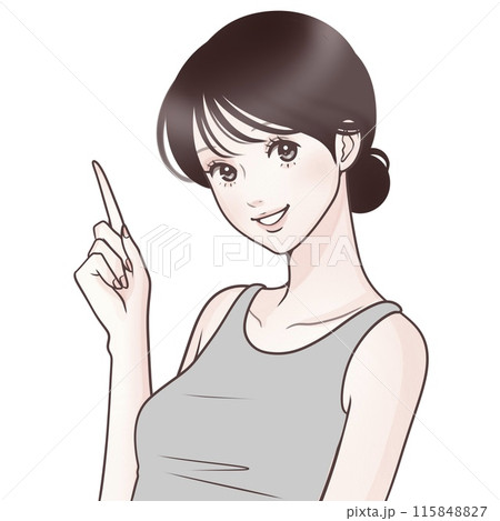 女性・女の子のイラスト素材 115848827