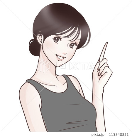 女性・女の子のイラスト素材 115848831