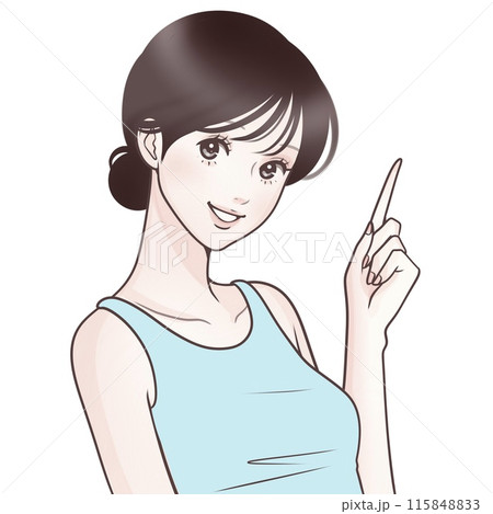 女性・女の子のイラスト素材 115848833