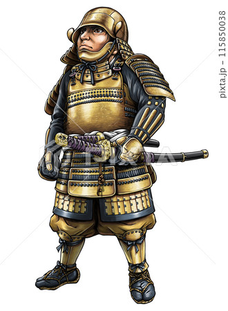 徳川家康、伝統的日本の武士甲冑　金陀美具足、等身大着用可、鎧箱鎧縦付き　太刀付き 鎧兜甲冑等身大】徳川家康 金陀美具足写（松） | 甲冑工房 武寿