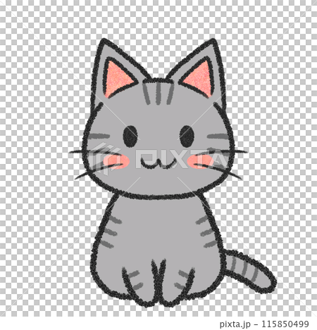 Sitting cat (sabtabari) 115850499