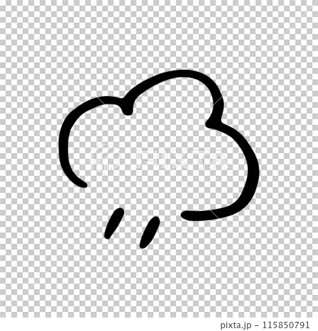 ぷんぷん　怒り　マーク　サイン　手描き 115850791